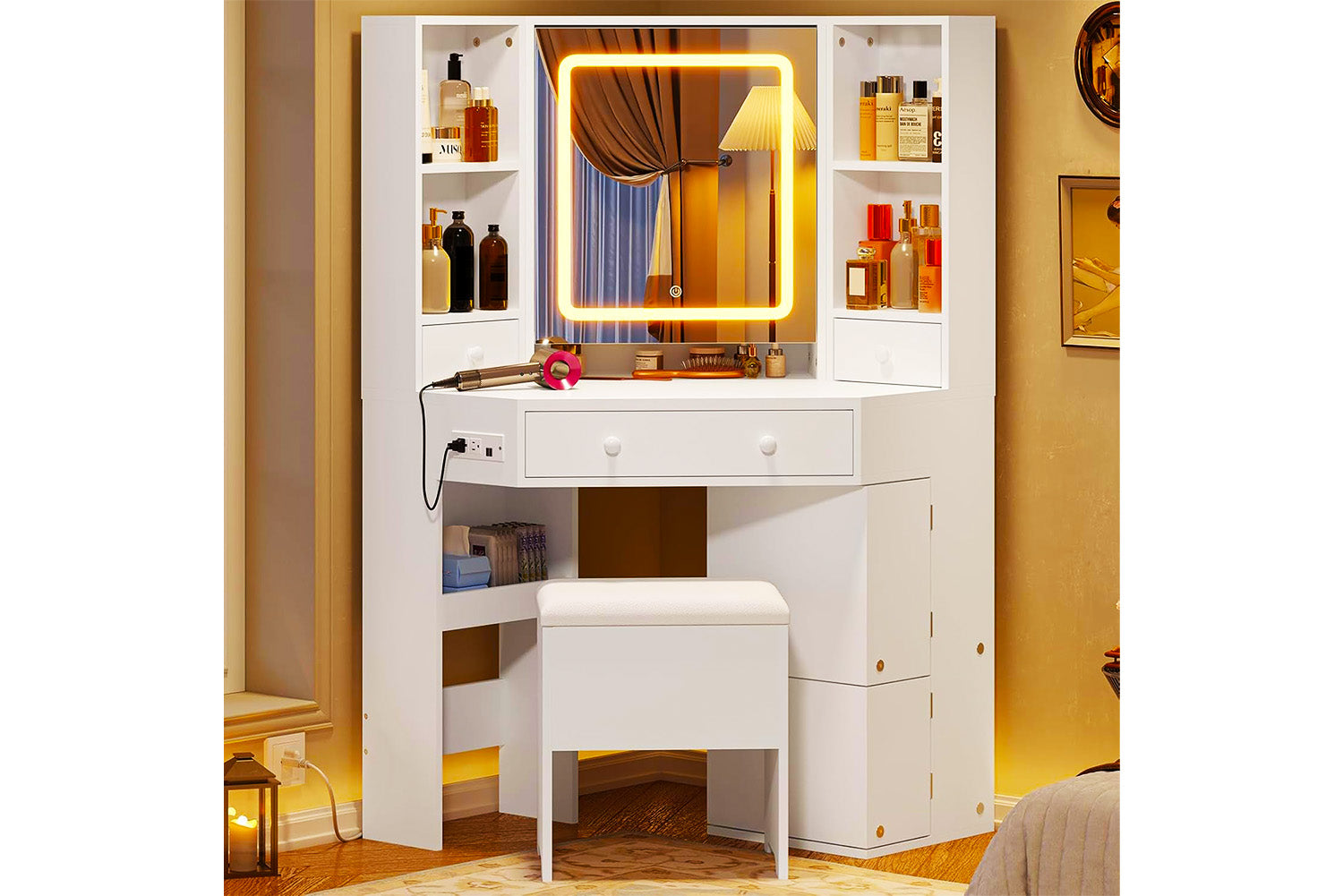 Why the Corner Vanity Desk is a Must-Have for Your Space