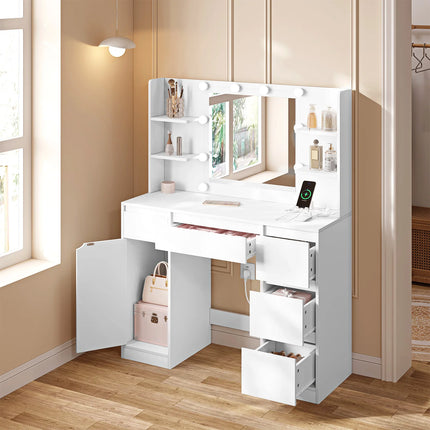 WOLTU White Dressing Table